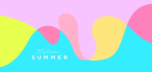 Vibrant Summer Shapes: A Colorful Celebration | Jiffy Designs