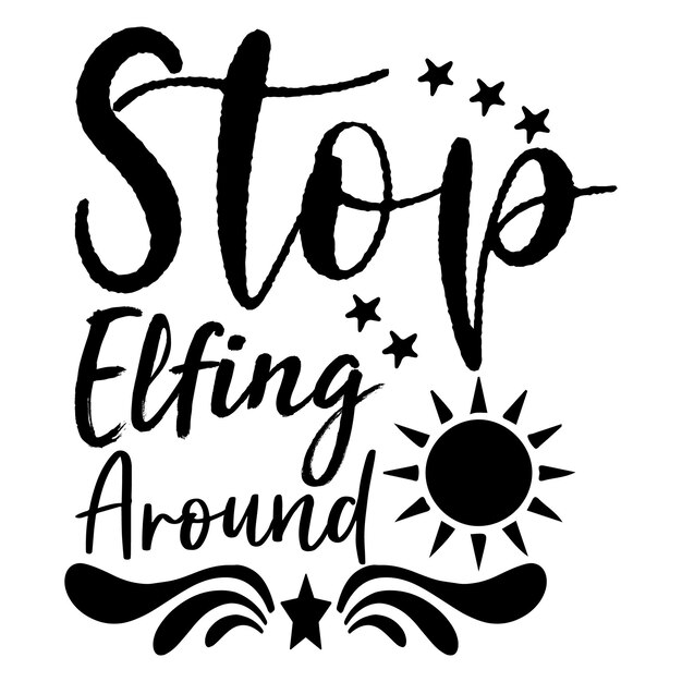 Whimsical Lettering with Playful Sun and Stars Design | Jiffy Designs
