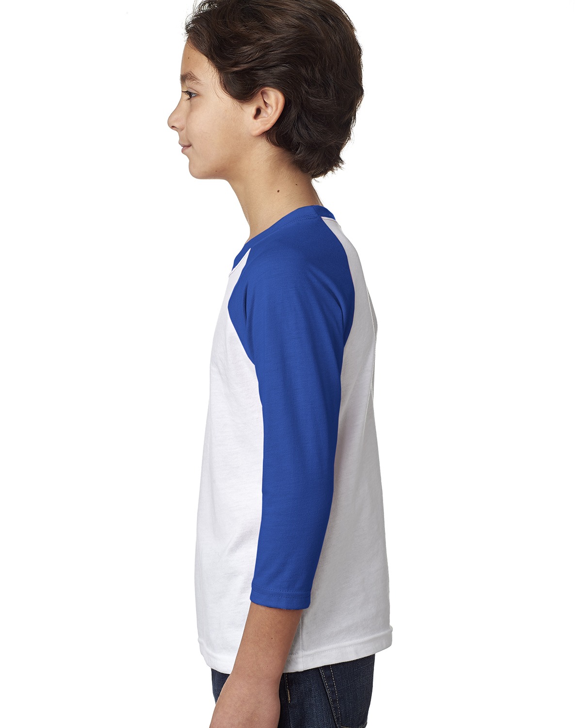 Next Level 3352 Royal / White