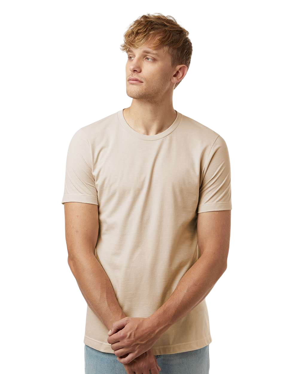 Tultex 602CVC Heather Cream