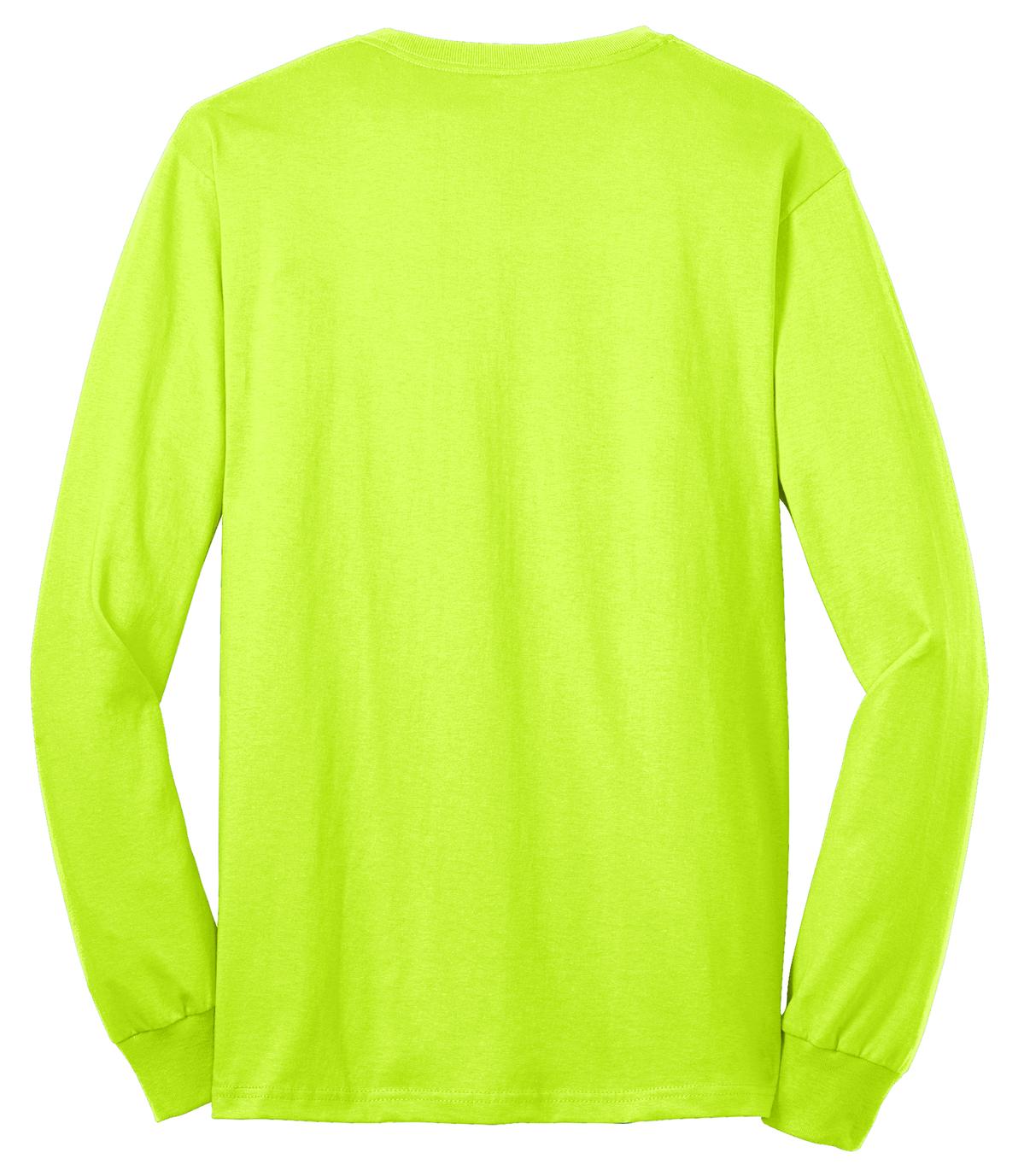 Port & Company PC55LS Safety Green