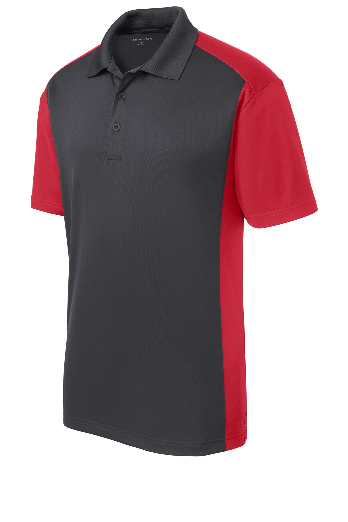 Sport-Tek ST652 Iron Gray / True Red