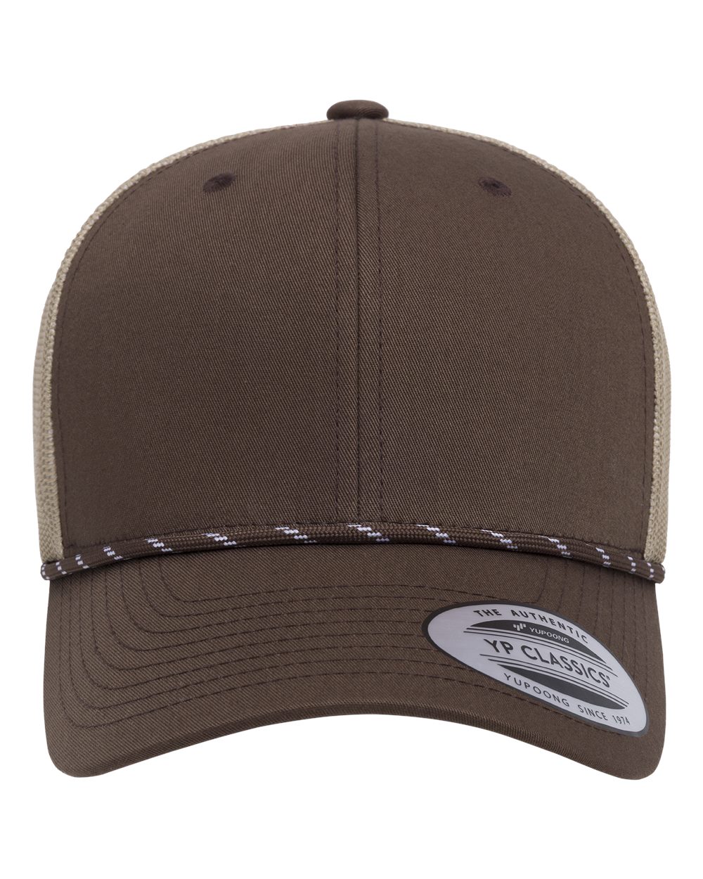 Yupoong 6606BD Brown/ Khaki
