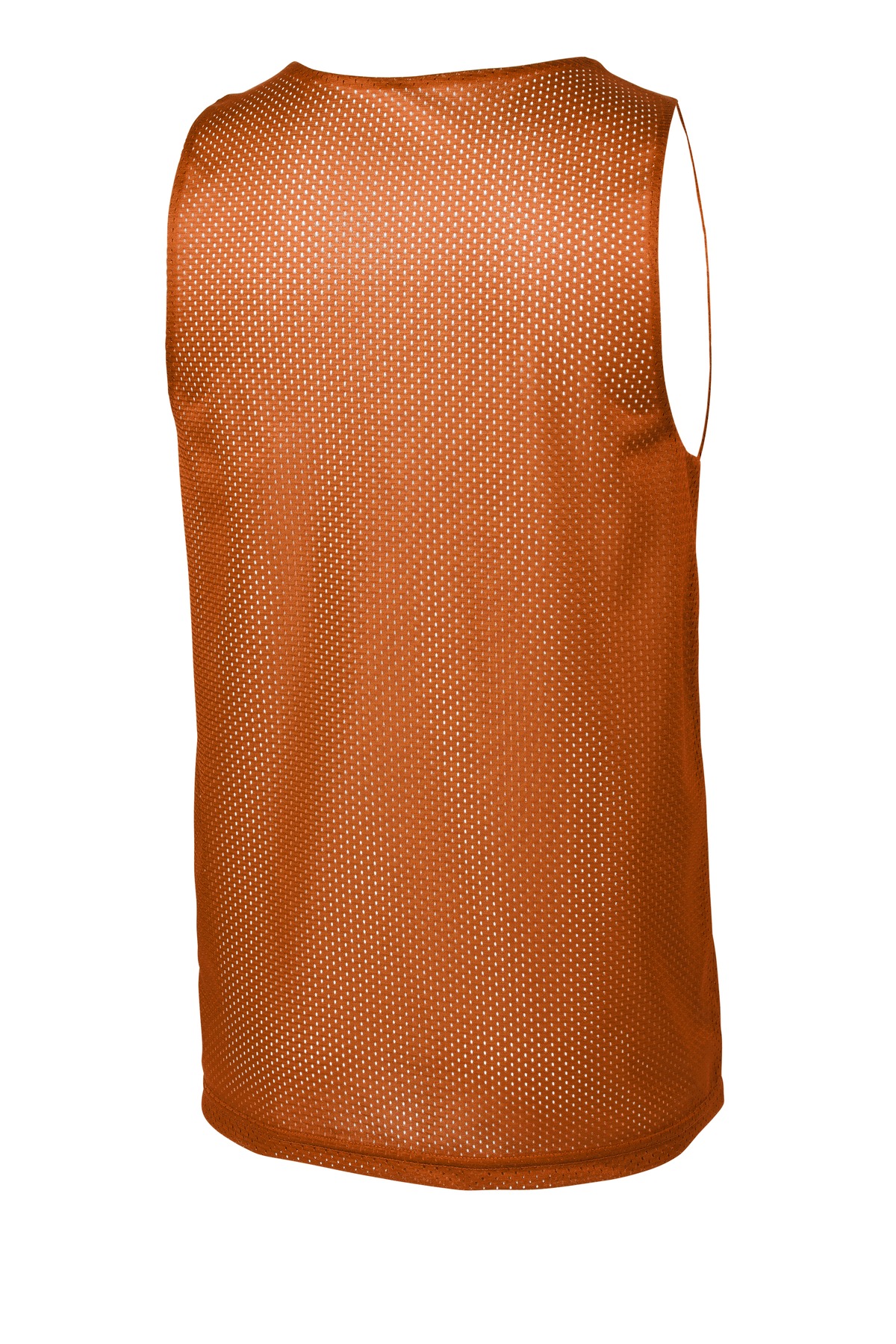 Sport-Tek ST500 Deep Orange / White