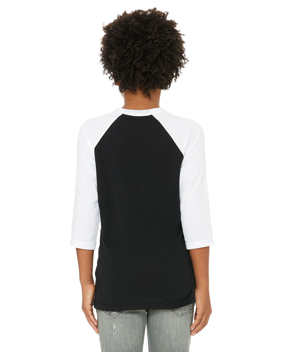 Bella + Canvas 3200Y Black / White