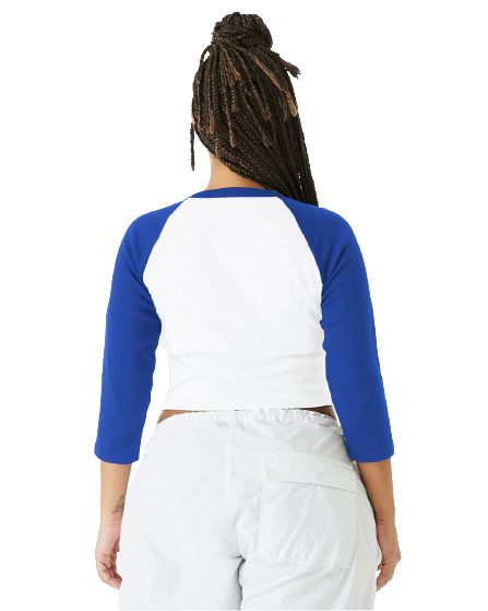 Bella + Canvas 1200BE White / True Royal