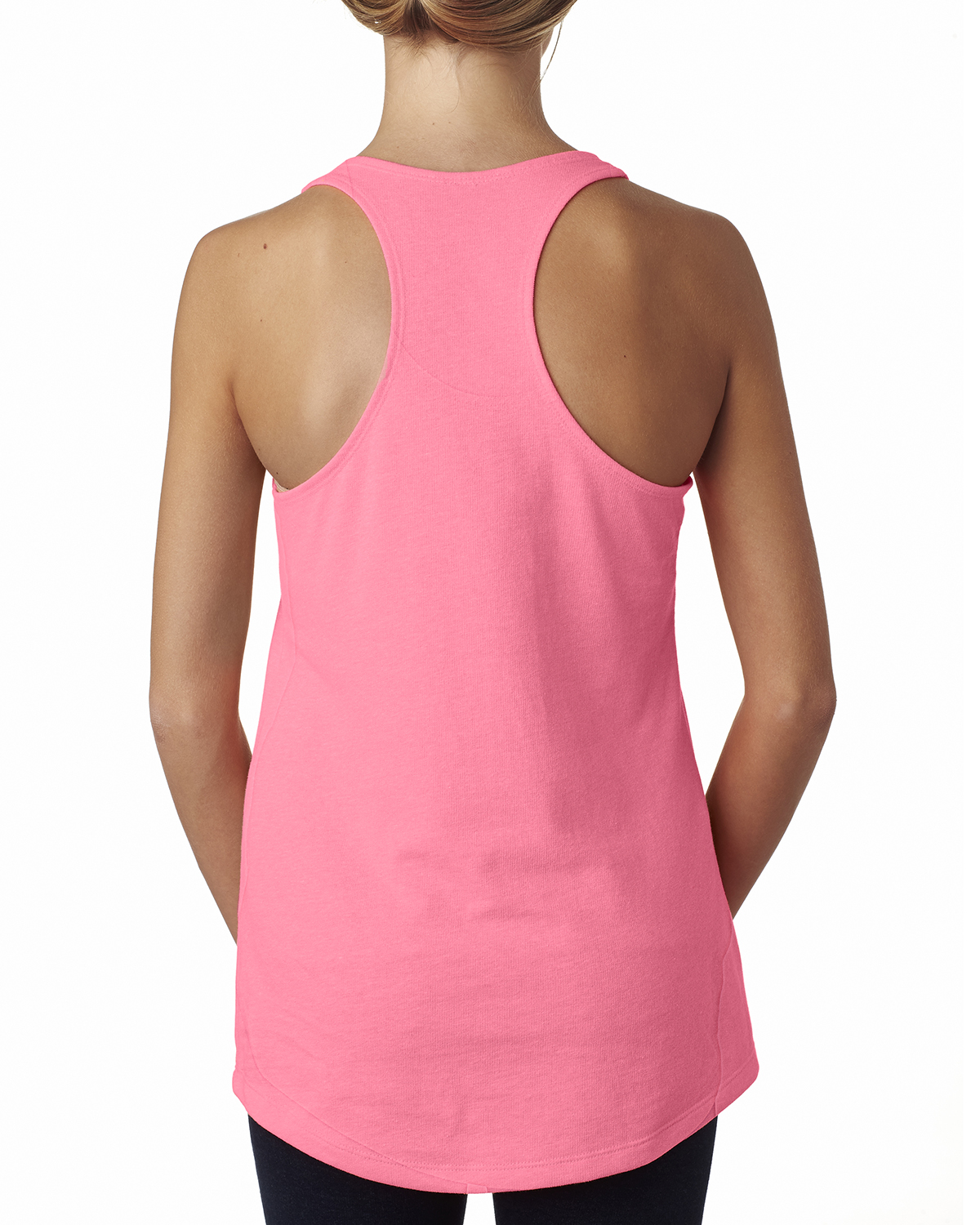 Next Level 6933 Neon Heather Pink