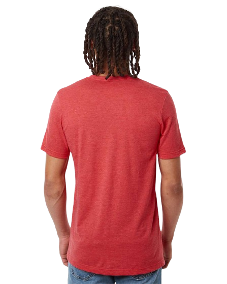 Tultex 602CVC Heather Red