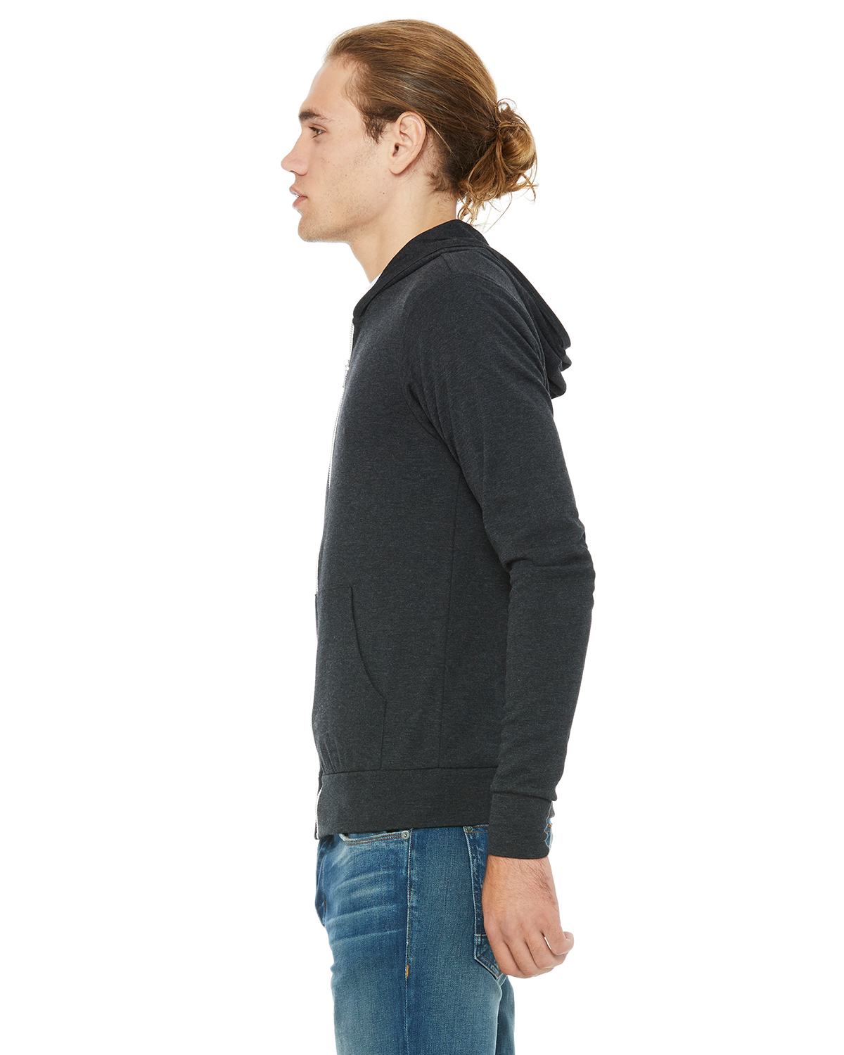 Bella + Canvas 3939 Charcoal Triblend