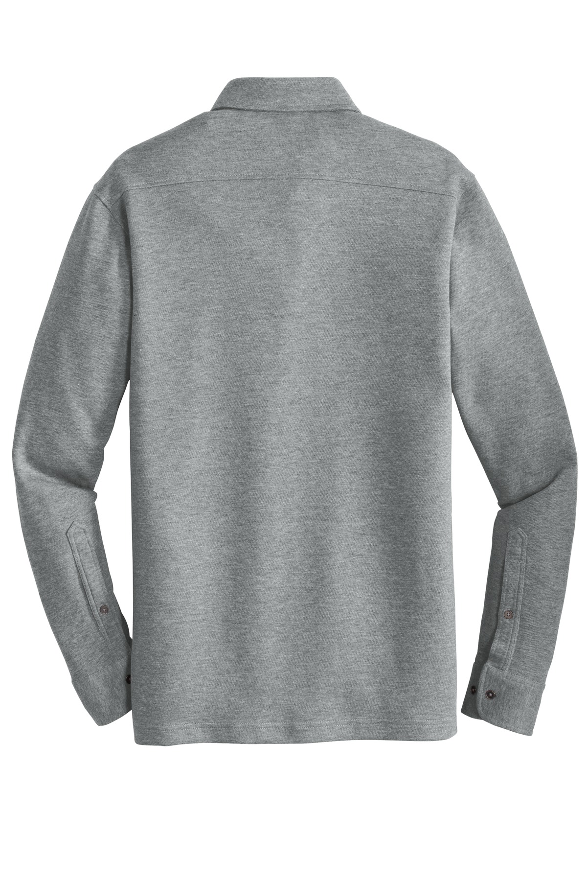 Port Authority K808 Med Heather Gray / Charcoal