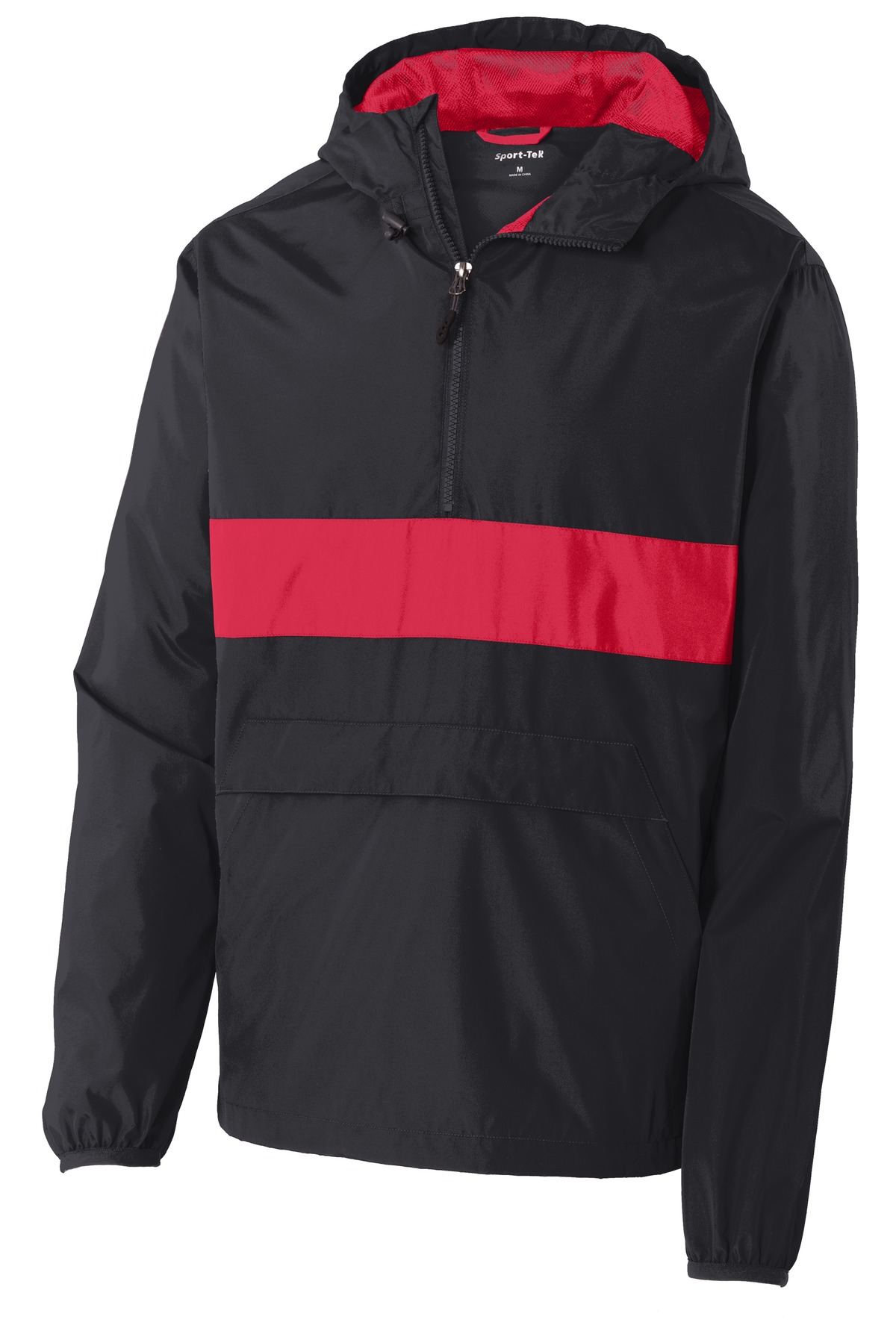 Sport-Tek JST65 Black / True Red