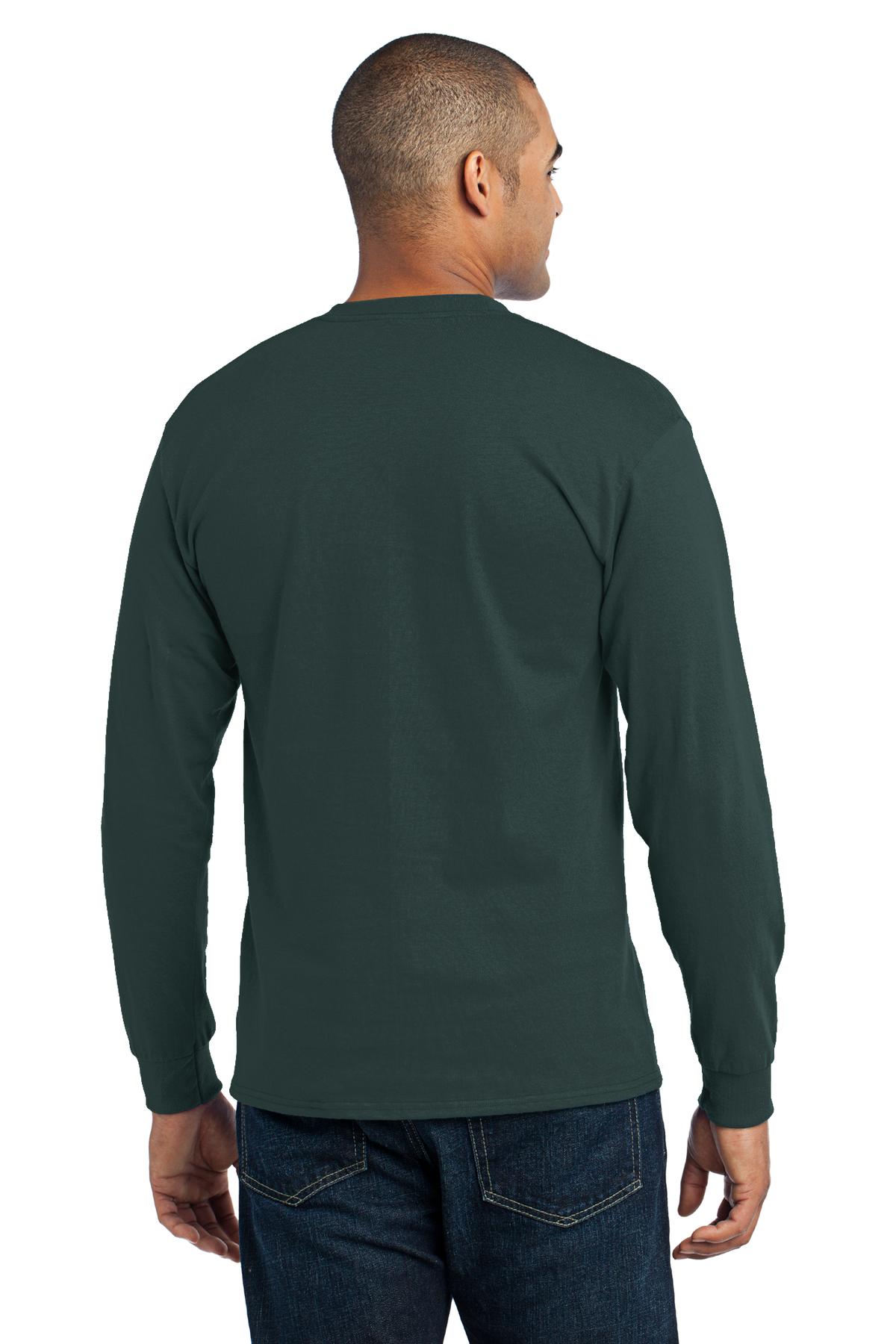 Port & Company PC55LS Dark Green