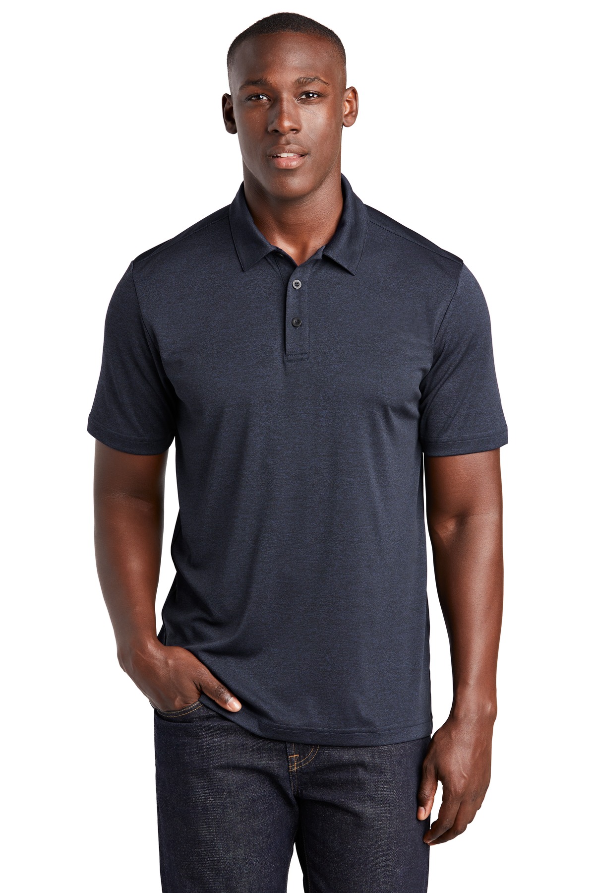Sport-Tek ST467 Deep Navy Heather