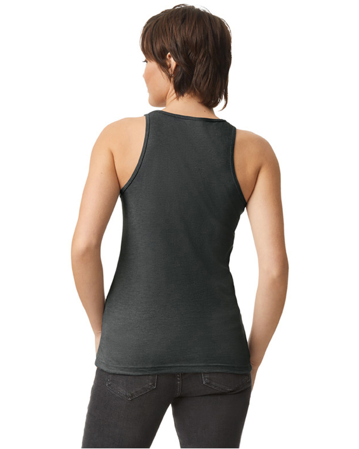 American Apparel 101CVC Heather Charcoal
