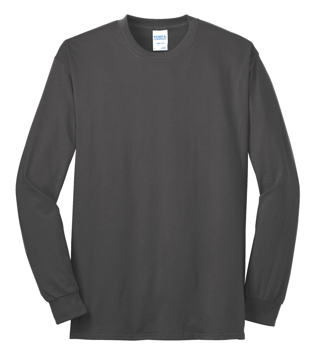 Port & Company PC55LS Charcoal