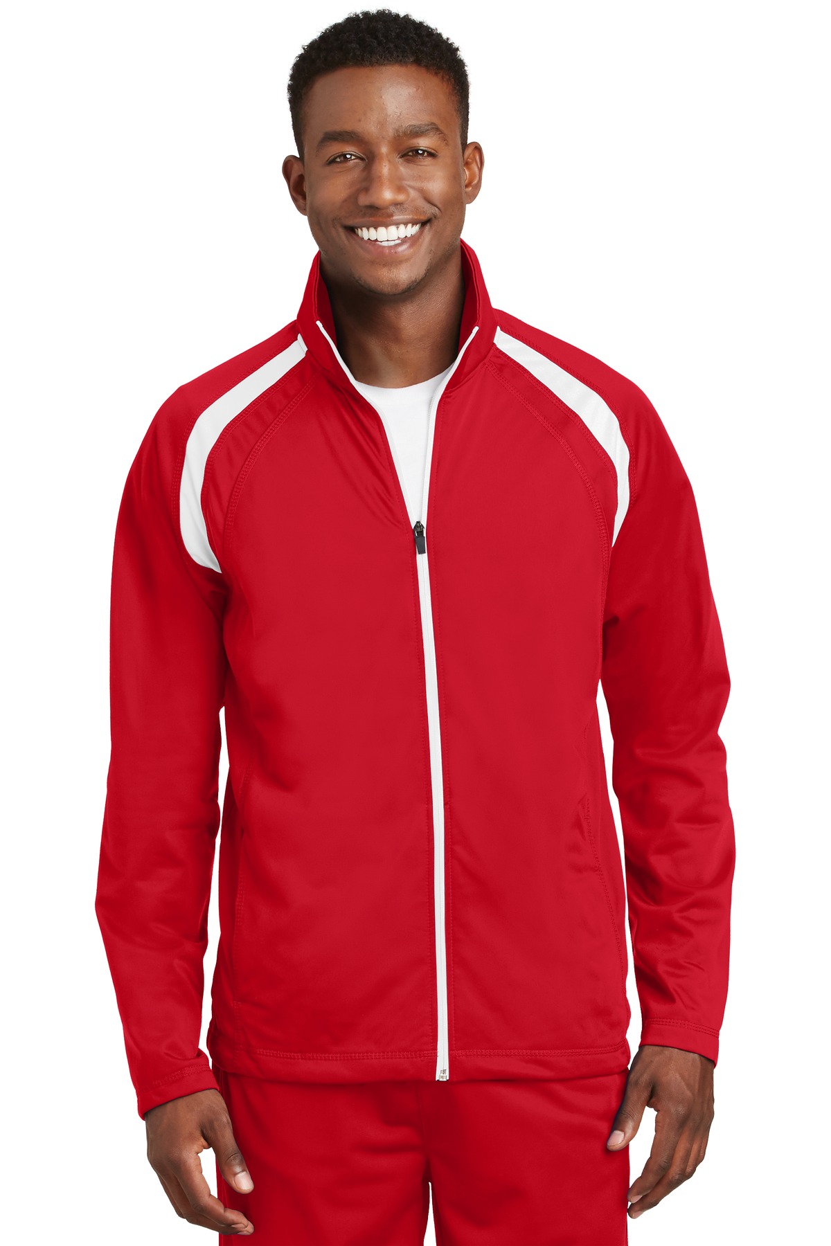 Sport-Tek JST90 True Red / White