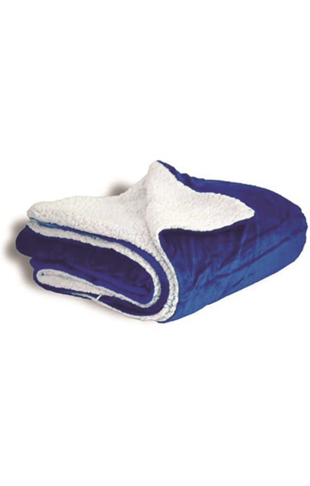 Alpine Fleece Mink Sherpa Blanket 8712 Royal Jiffy