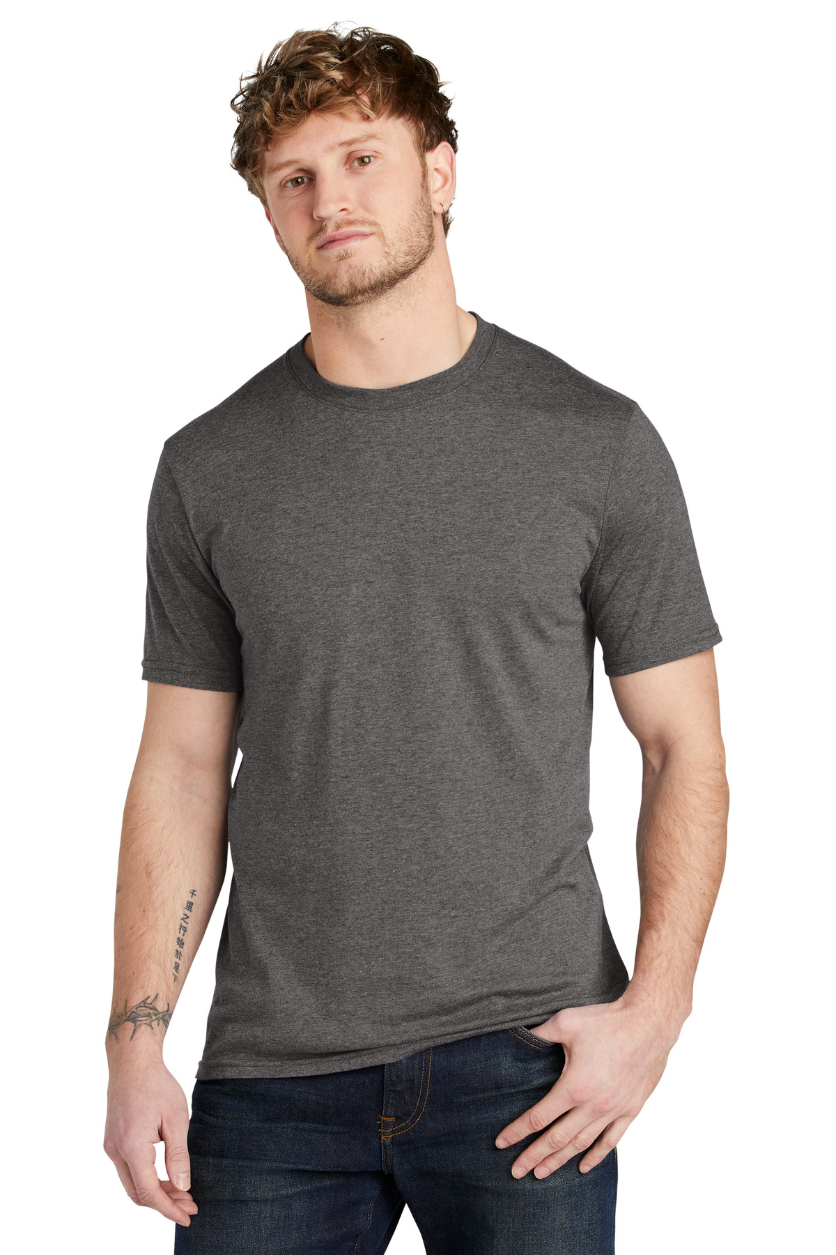 Volunteer Knitwear VL40 HthrGryStl