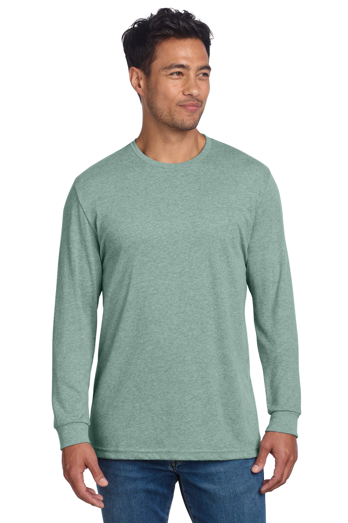Next Level 6211NL Heather Seafoam