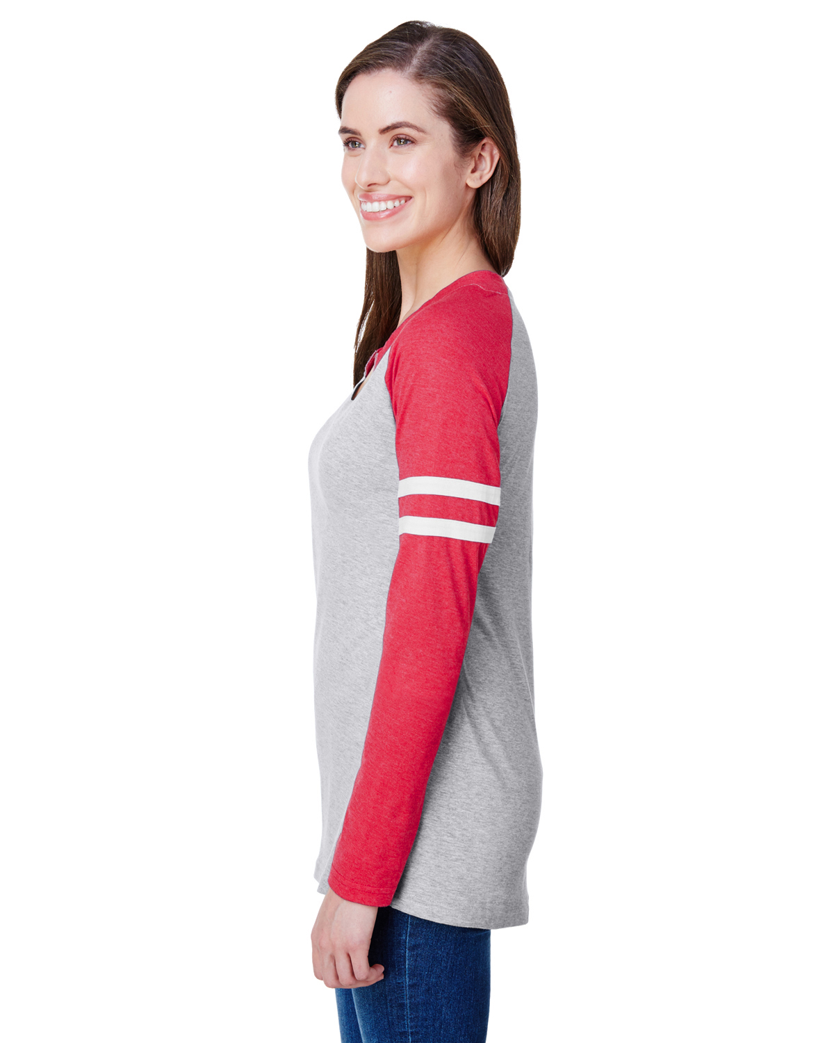 LAT 3534 Vintage Heather / Vintage Red / W