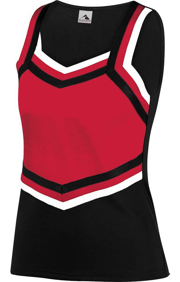 Augusta Sportswear 9140 Black / Red / White