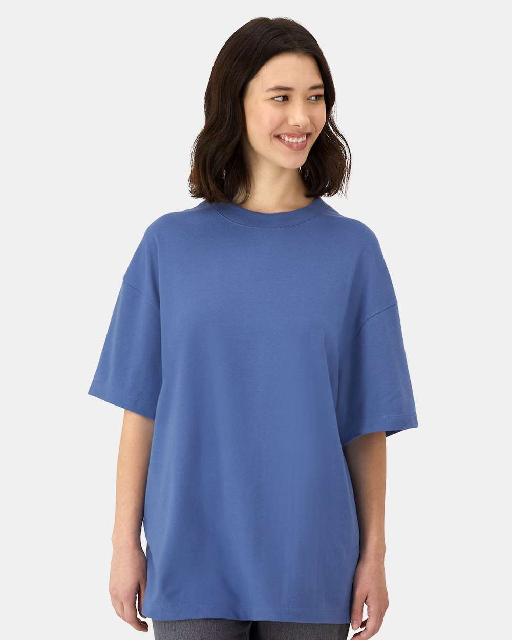 Hanes 5180R Denim Blue