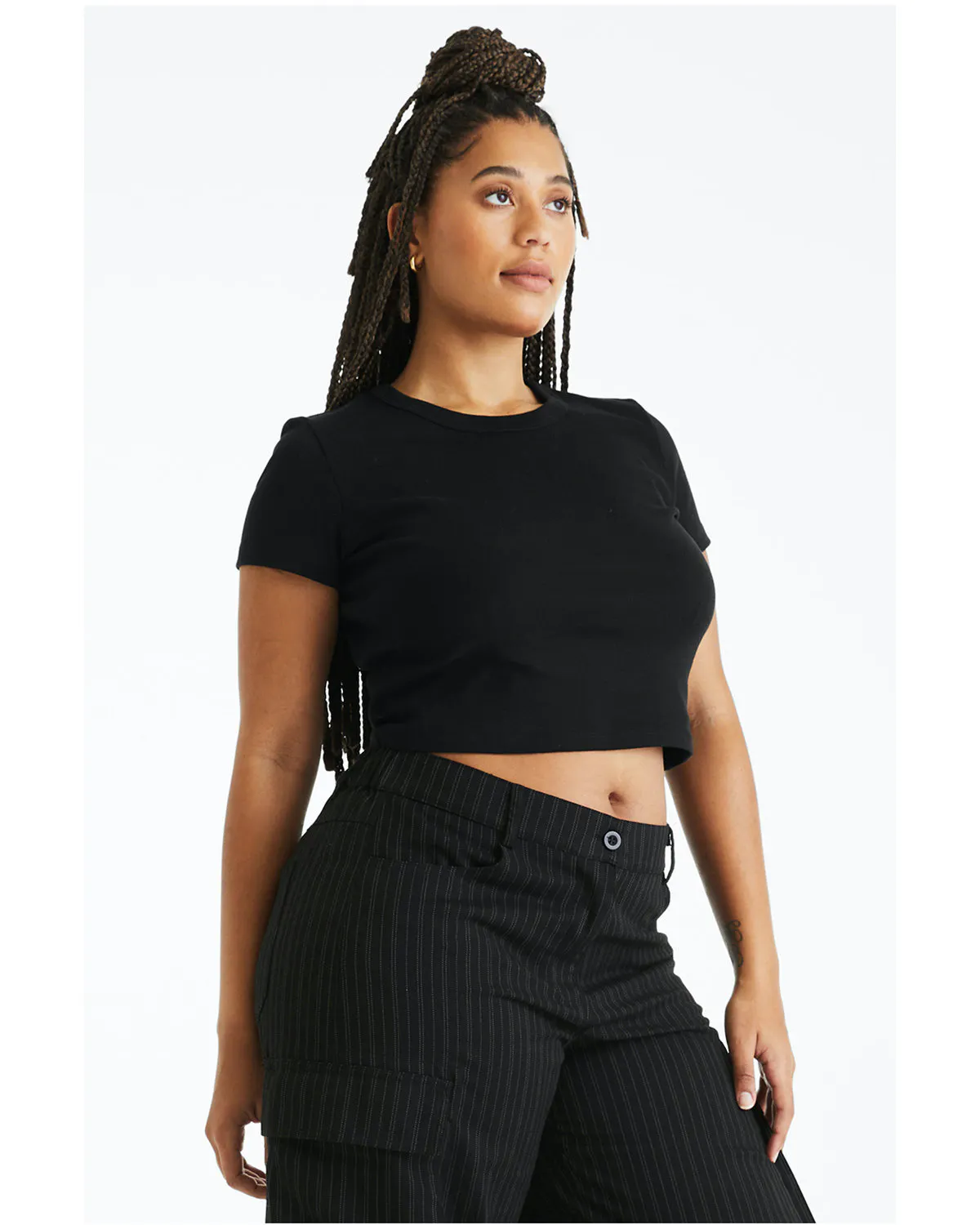 Bella Canvas Women's Micro Ribbed Baby Tee 1010 J2