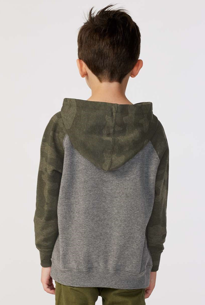 Independent Trading PRM10TSB Nickel Heather / Forest Camo