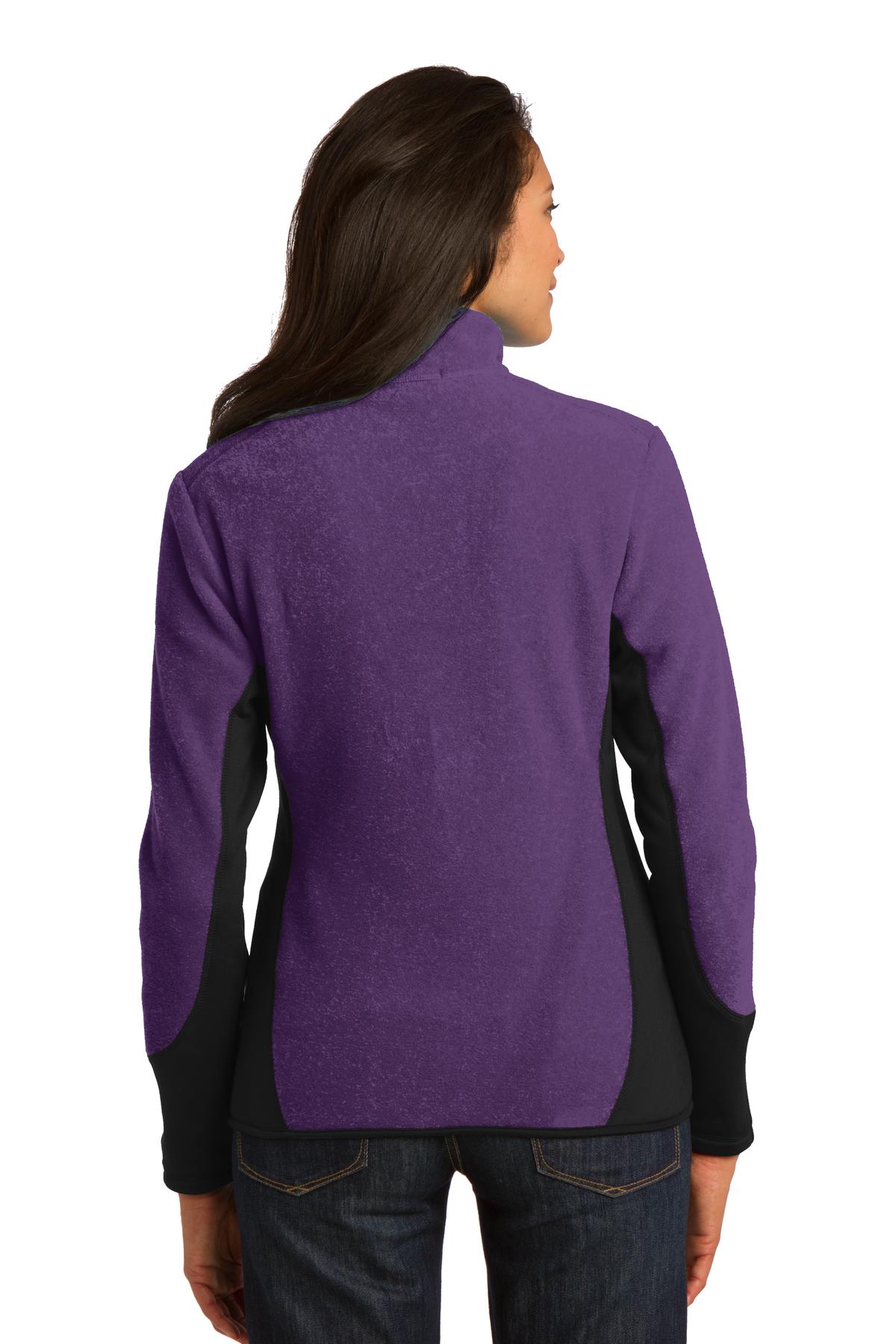 Port Authority L227 Purple Heather / Black