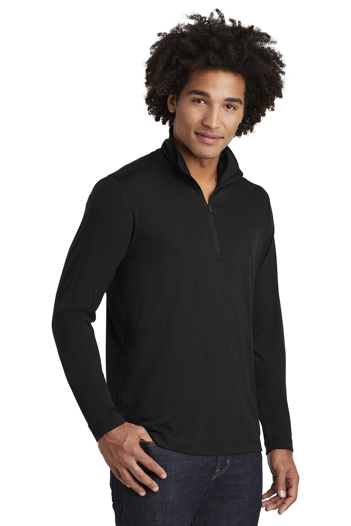 Sport-Tek ST407 Black Triad So