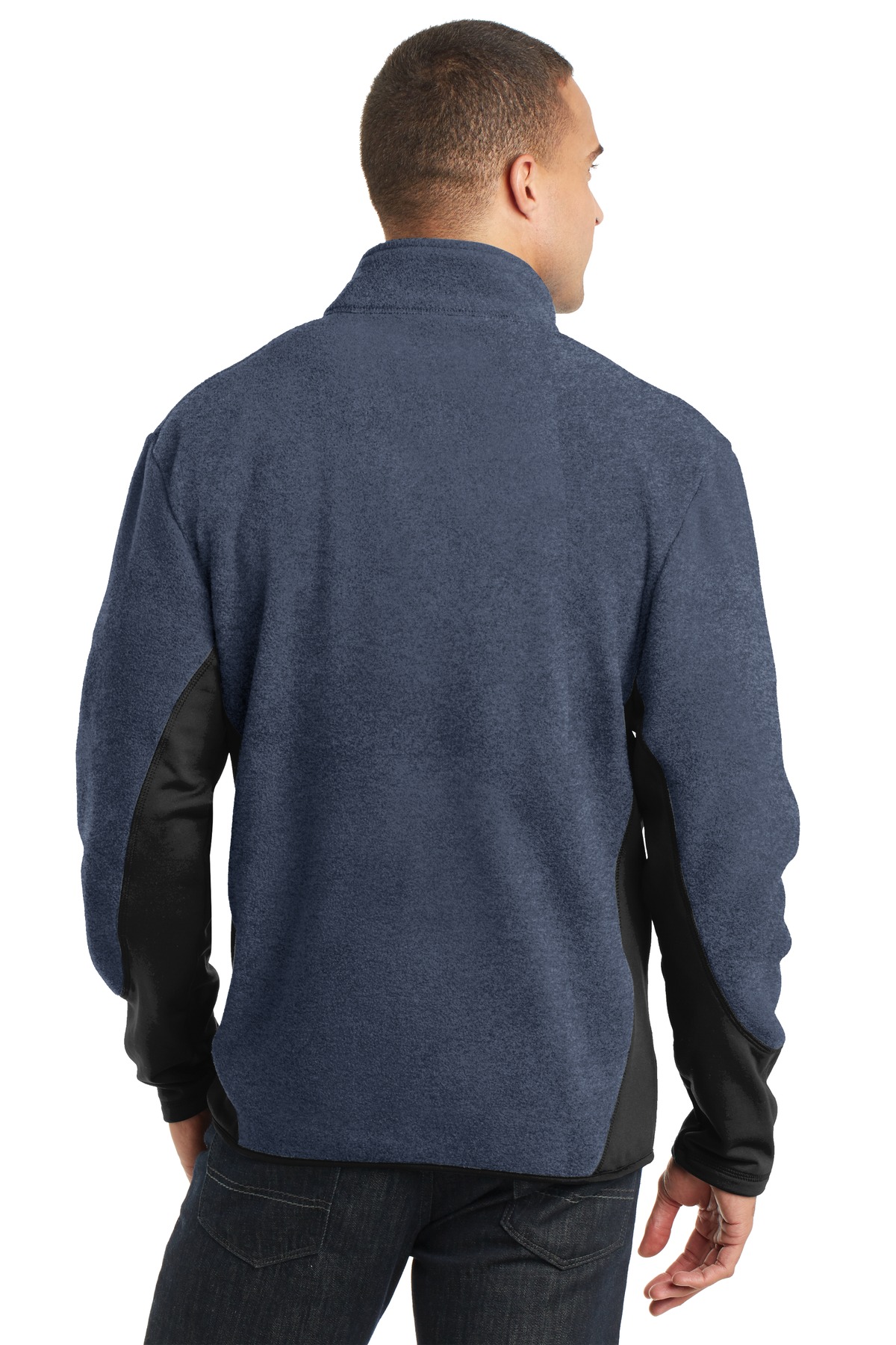 Port Authority F227 Navy Heather / Black