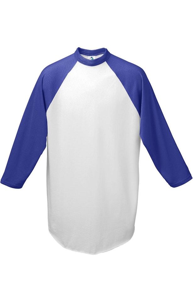 Augusta Sportswear 4421 White / Purple