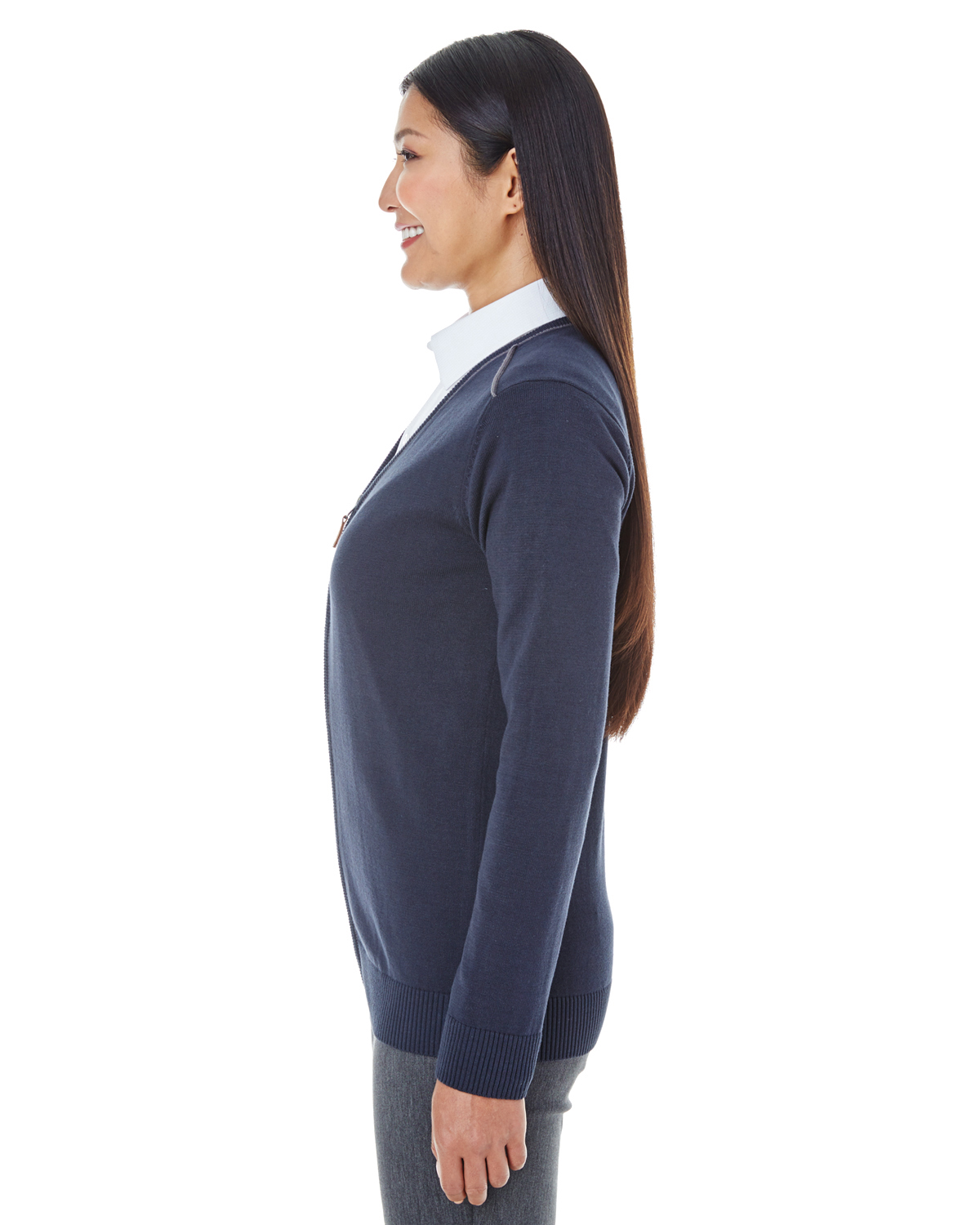 Devon & Jones DG478W Navy / Graphite