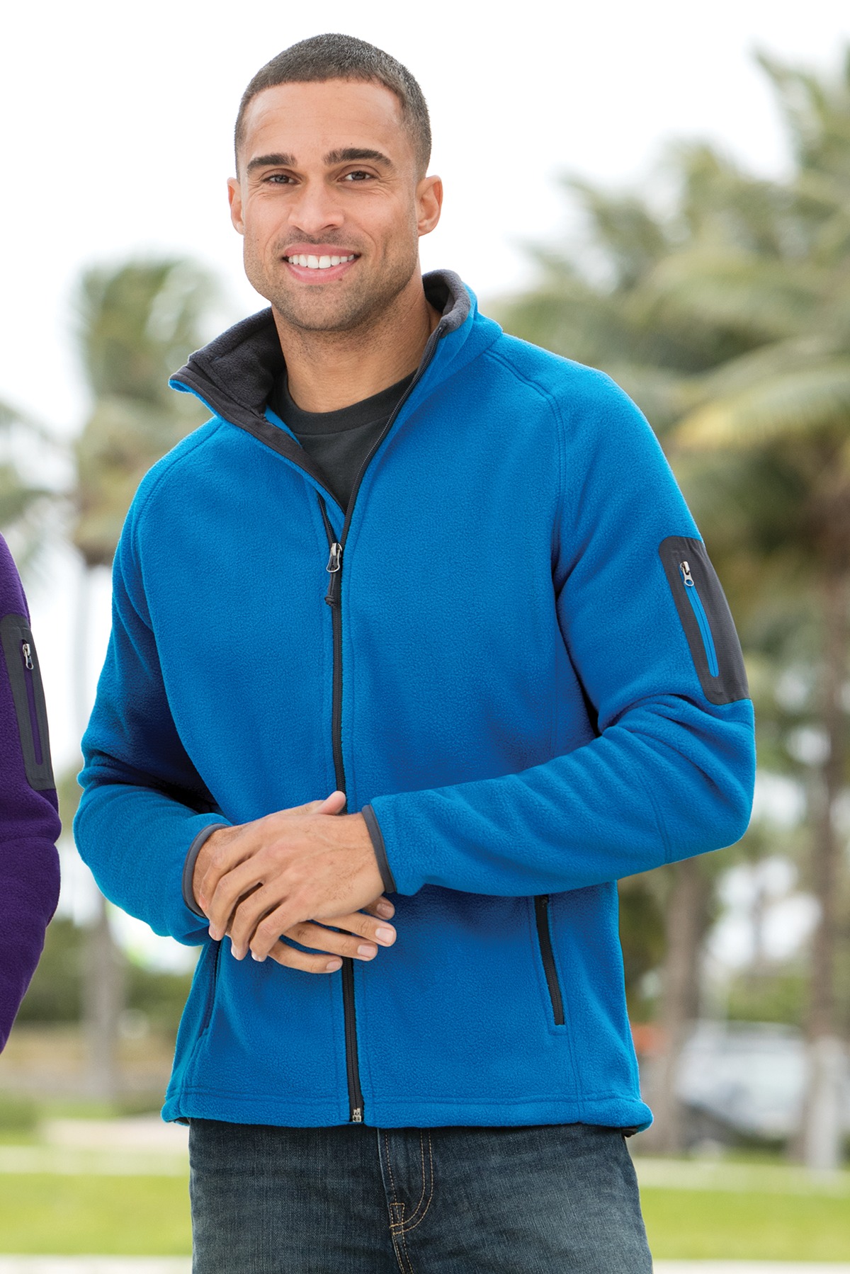 Port Authority F229 Bat Gray / Black