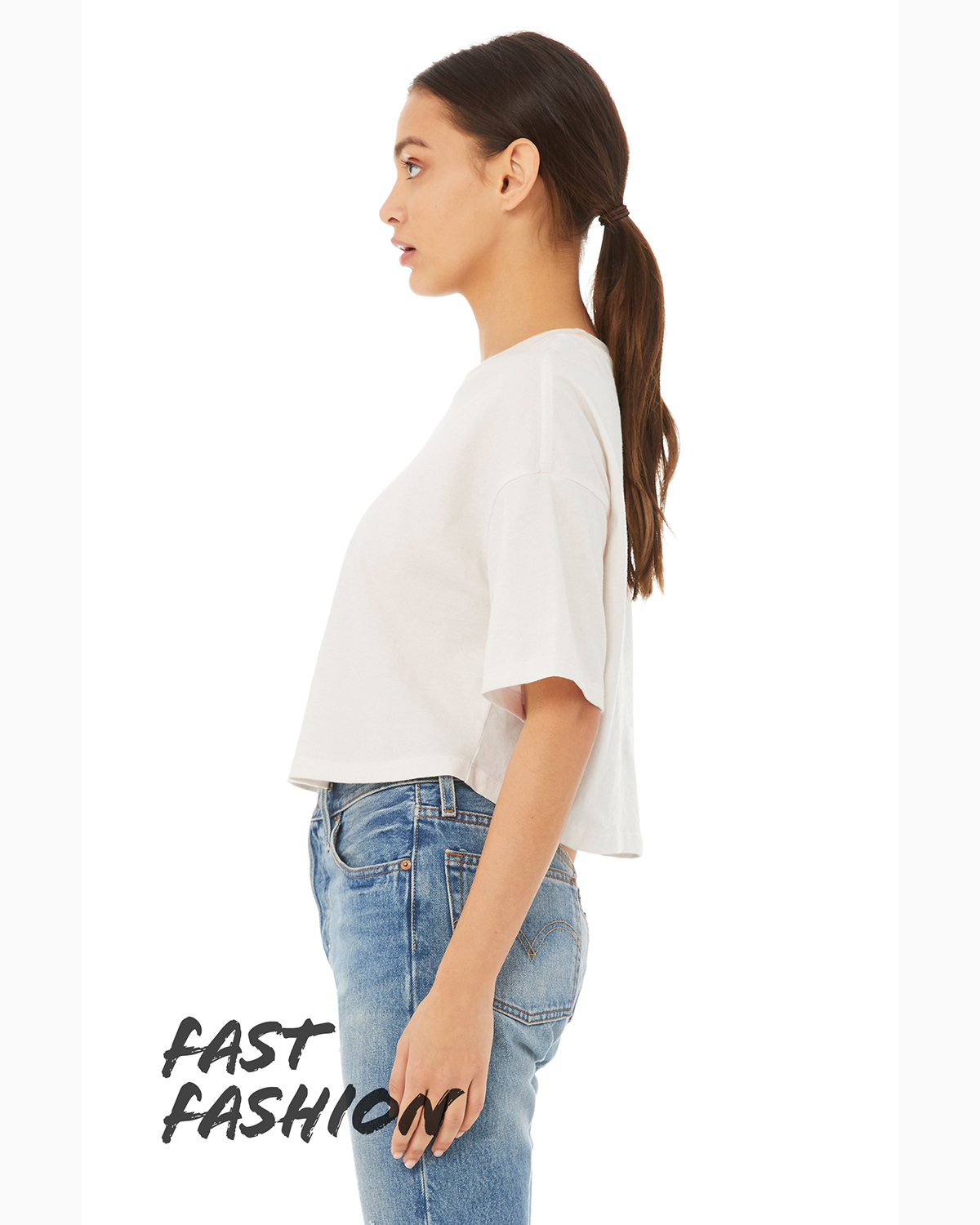 Bella + Canvas 6482 Vintage White