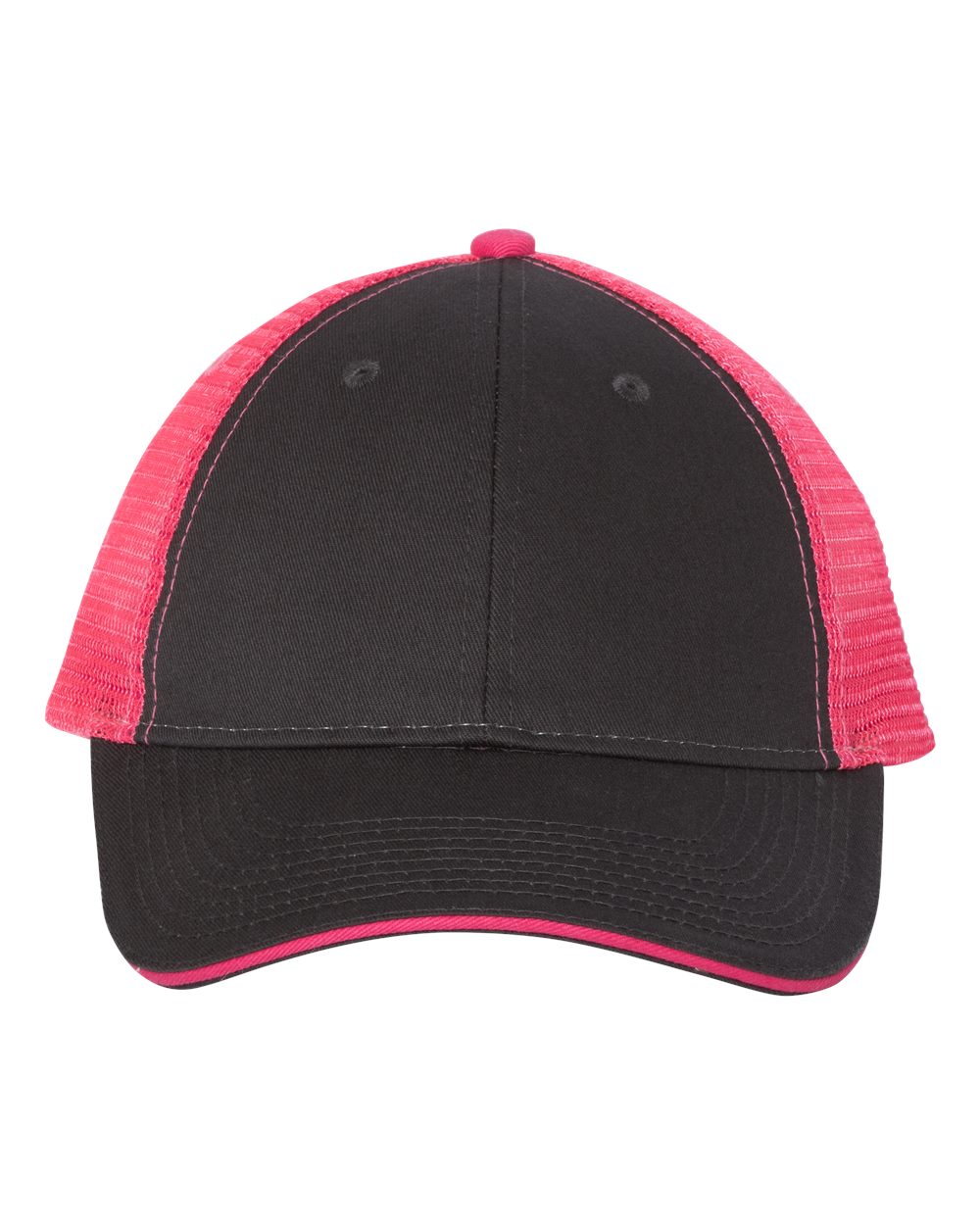 Valucap S102 Charcoal / Neon Pink