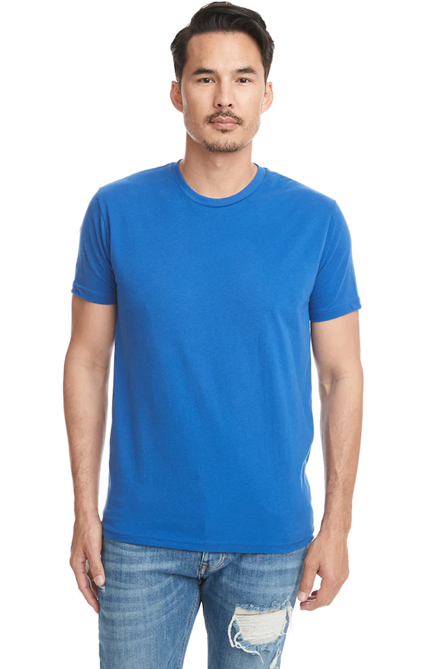 Next Level Men's Sueded Crew 6410 Royal | Jiffy