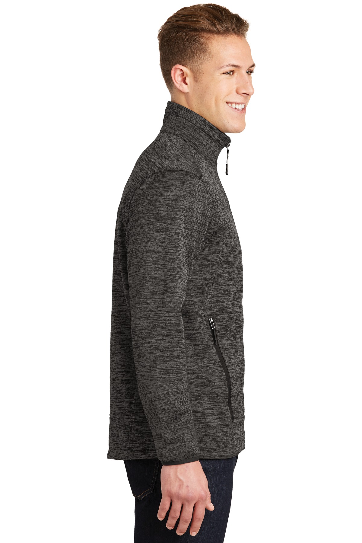 Sport-Tek JST30 Gray / Black Electric