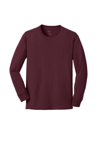 Port & Company PC54YLS Athletic Maroon