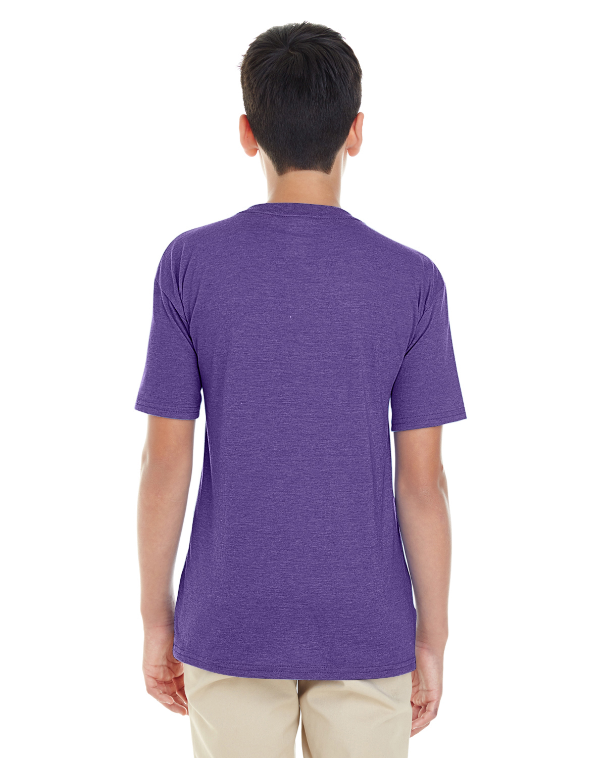 Gildan G645B Heather Purple