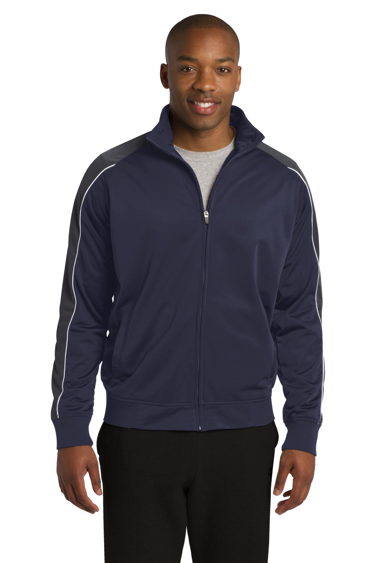 Sport-Tek JST92 True Navy / Iron Gray / White