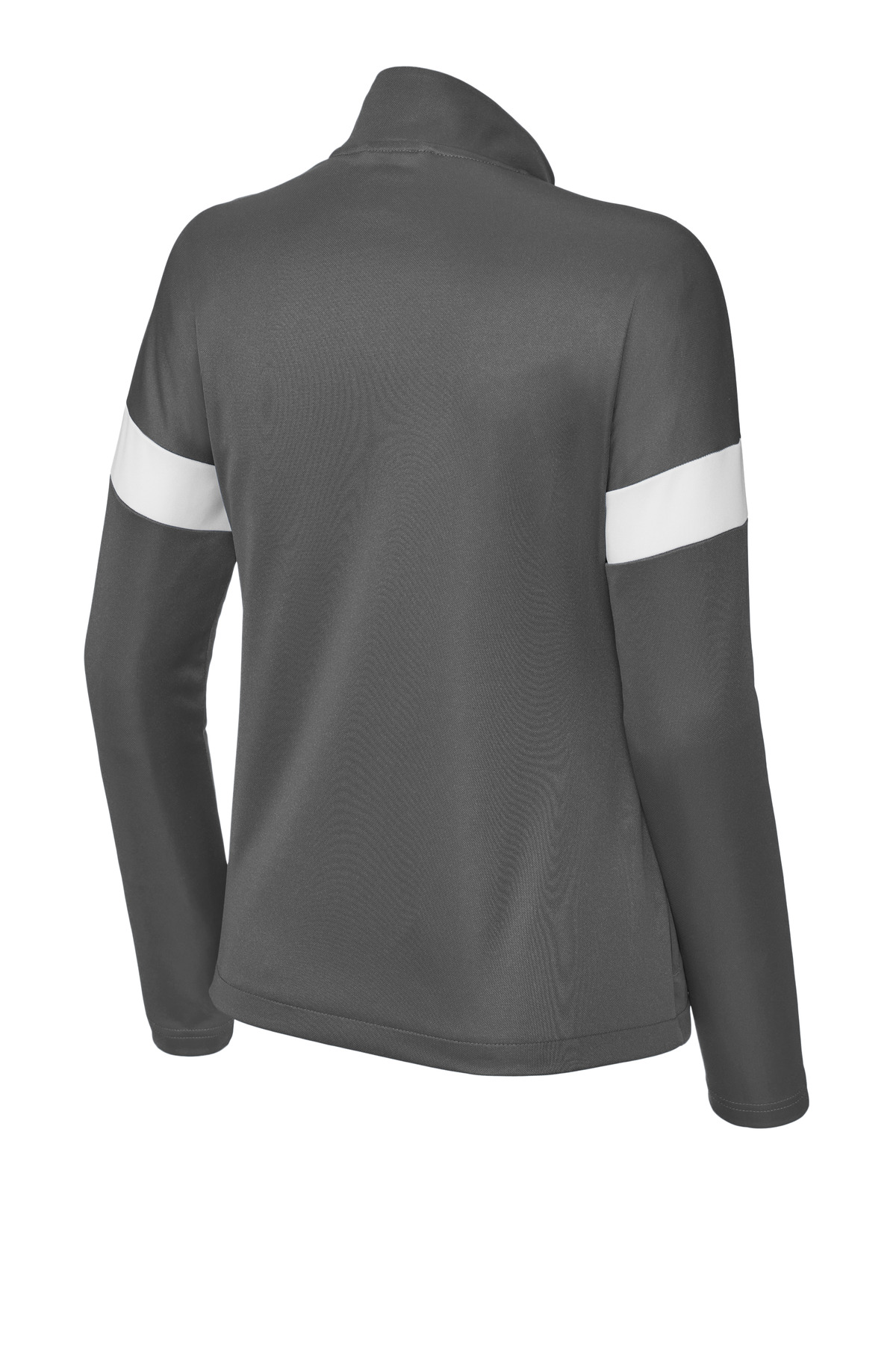 Sport-Tek LST800 Iron Grey / White