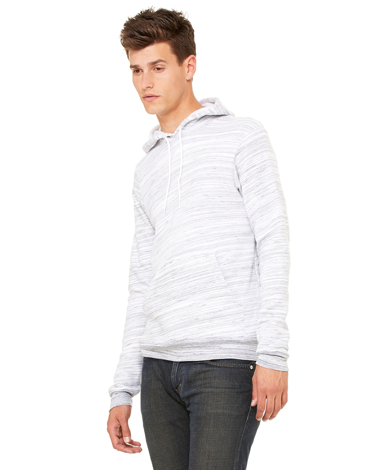 Bella + Canvas 3719 Light Gray Marble