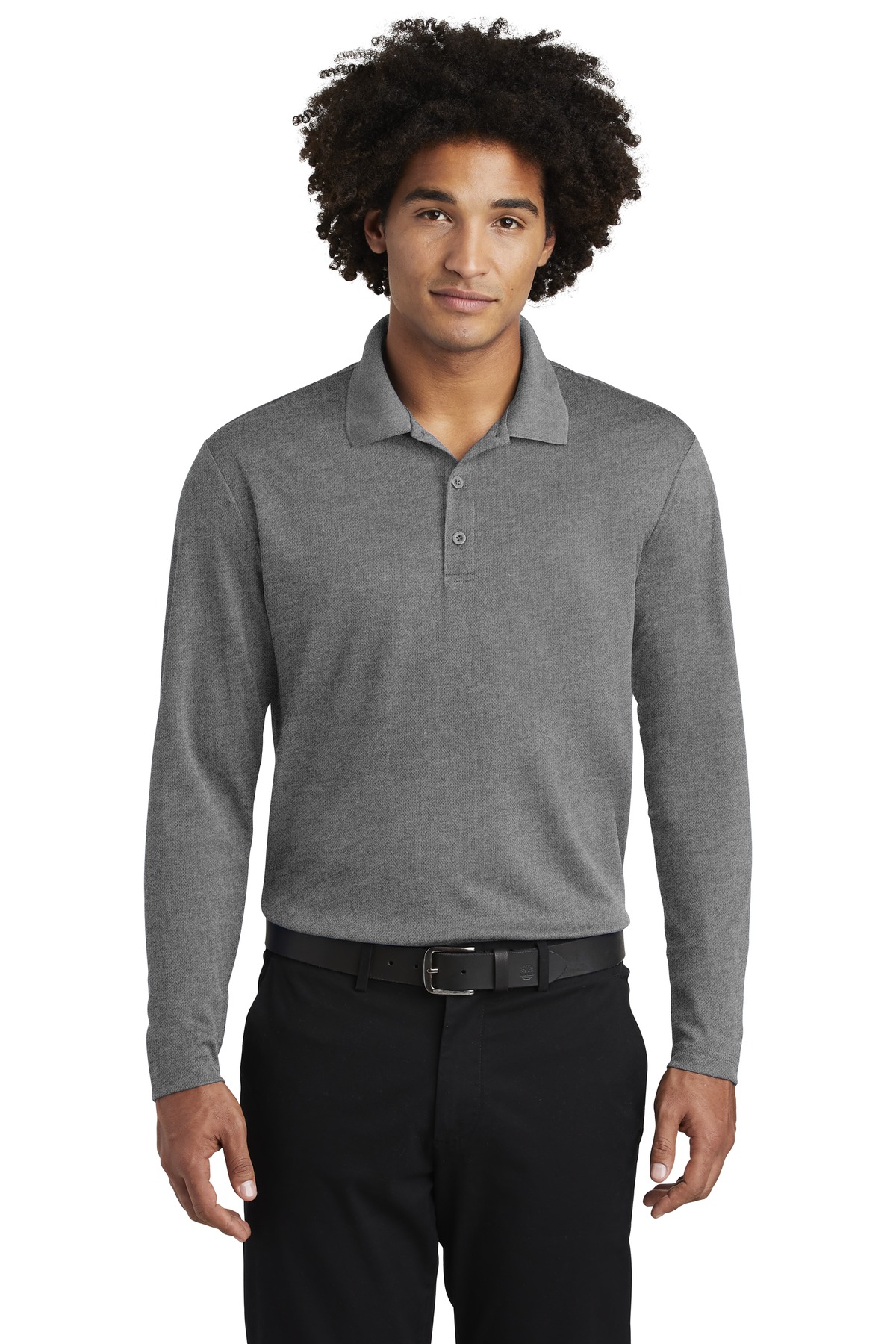 Sport-Tek ST640LS Gray Heather