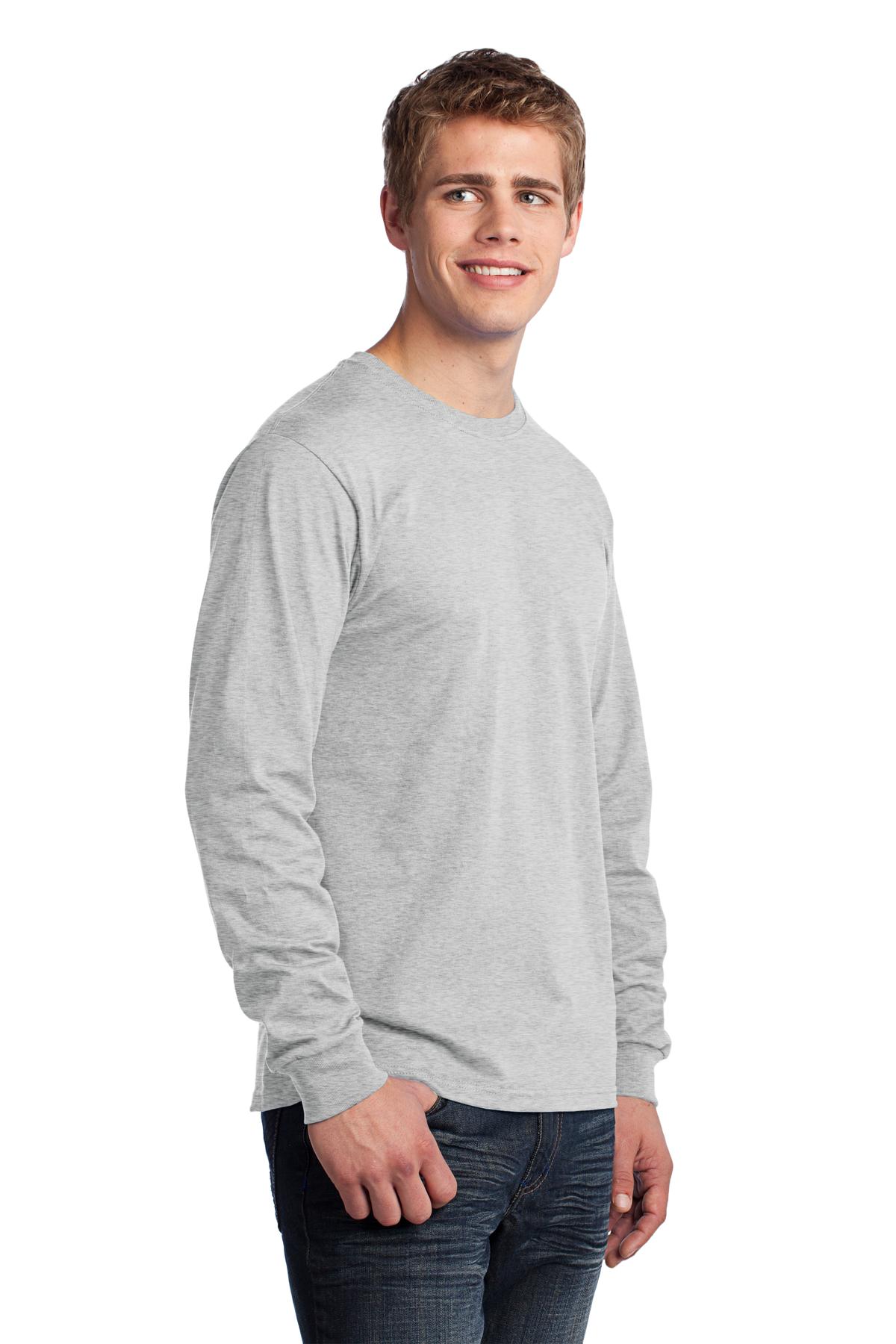 Port & Company PC54LS Ash