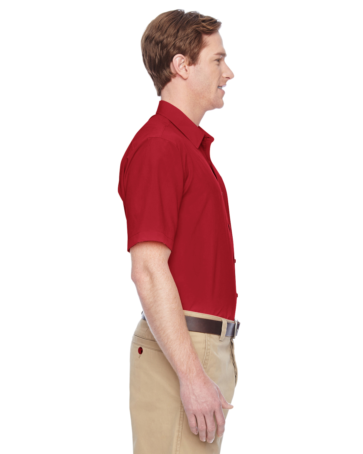 Harriton M610S Parrot Red