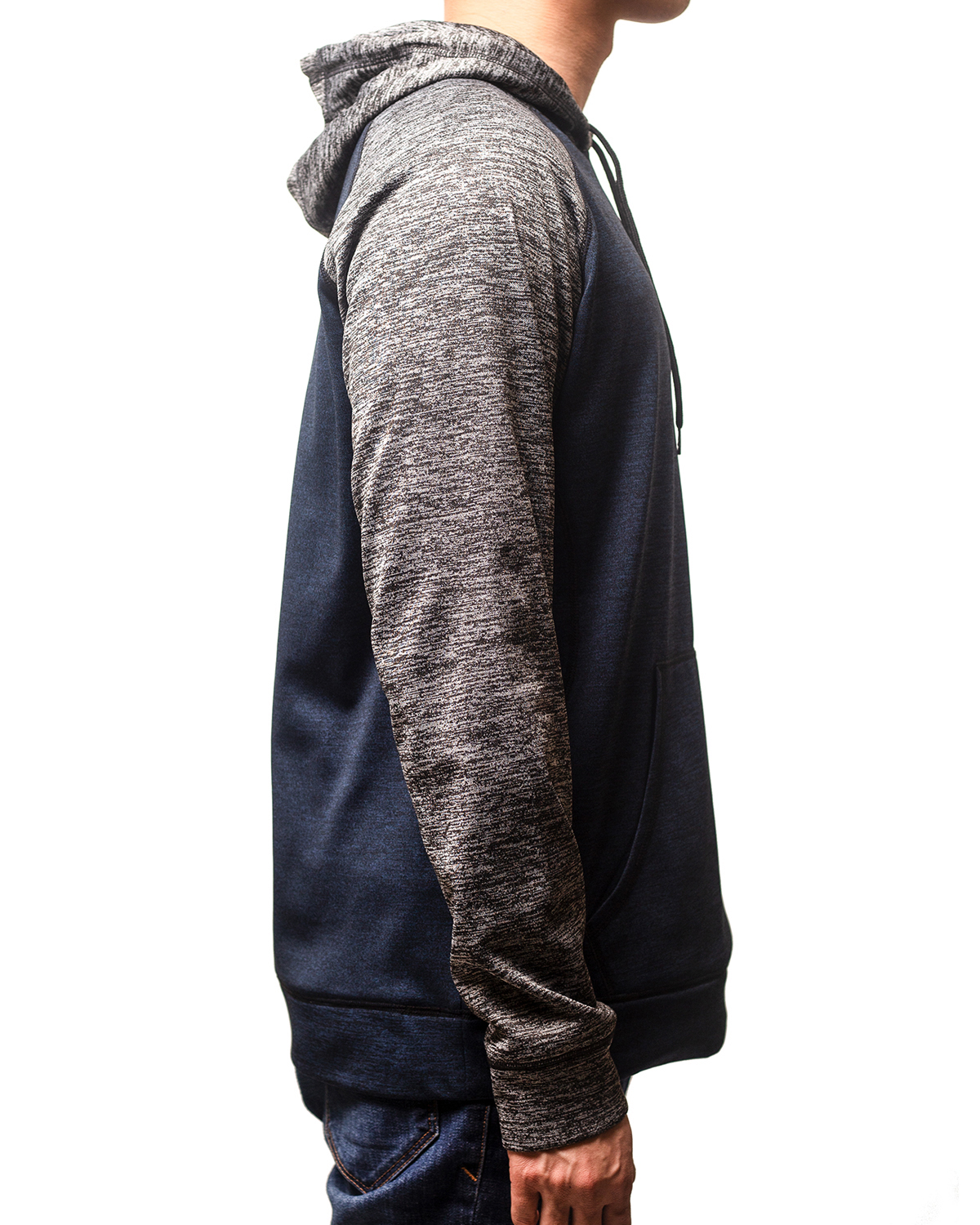 Burnside 8670BU Navy / Heather Charcoal