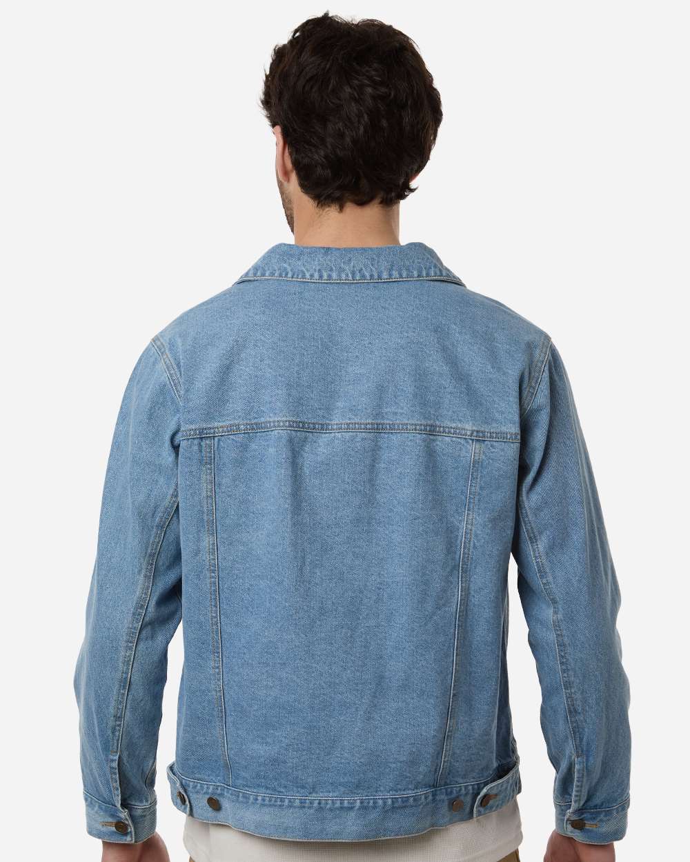 Harriton M75 Light Denim