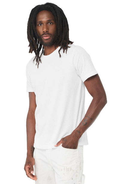 bella canvas white tee