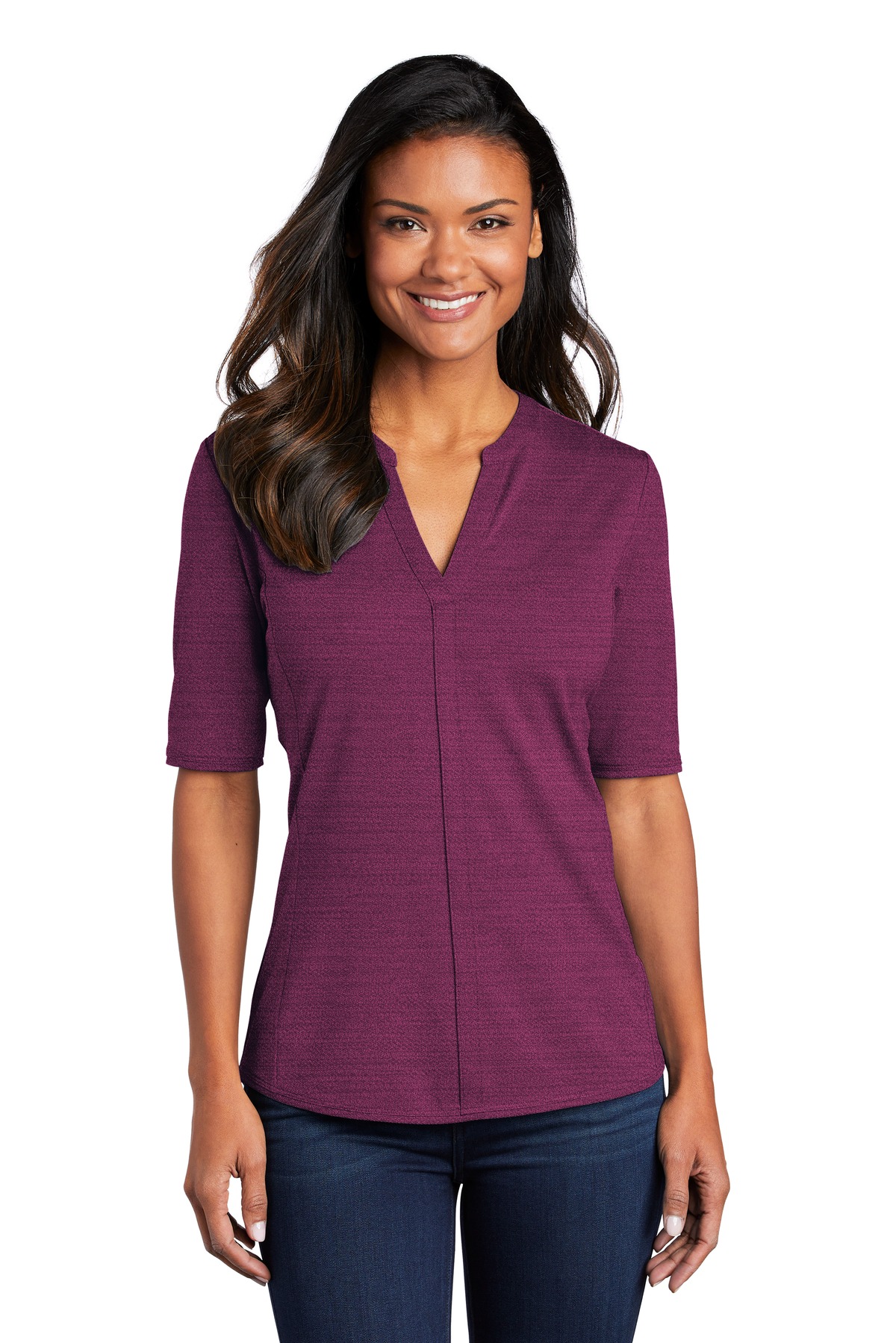 Port Authority LK583 Violet Purple / Black